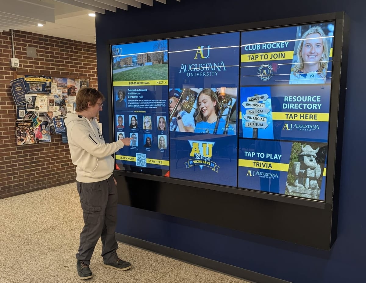 $35,000 Commons touchscreen sees little student engagement