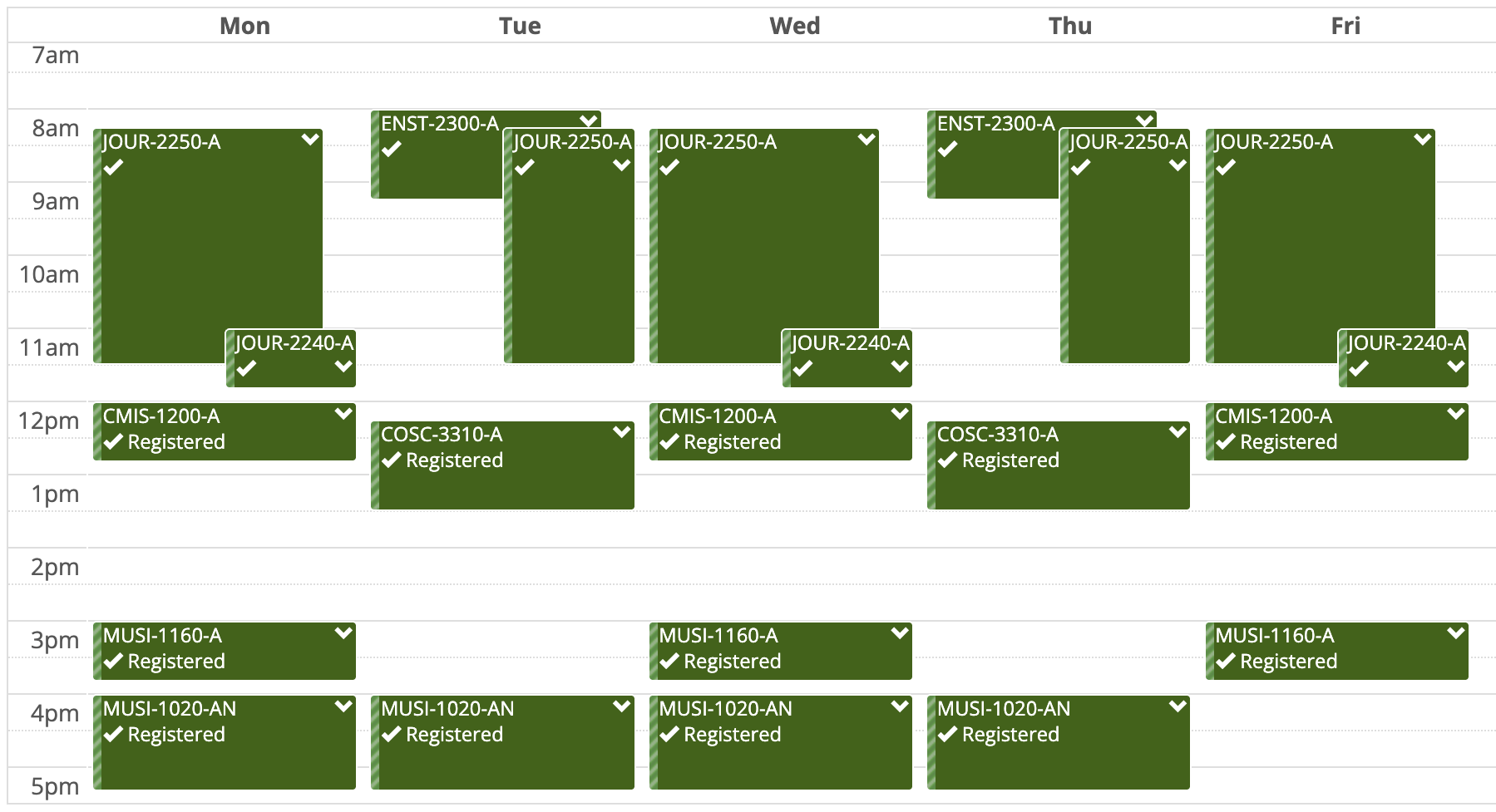 J1 complicates registration