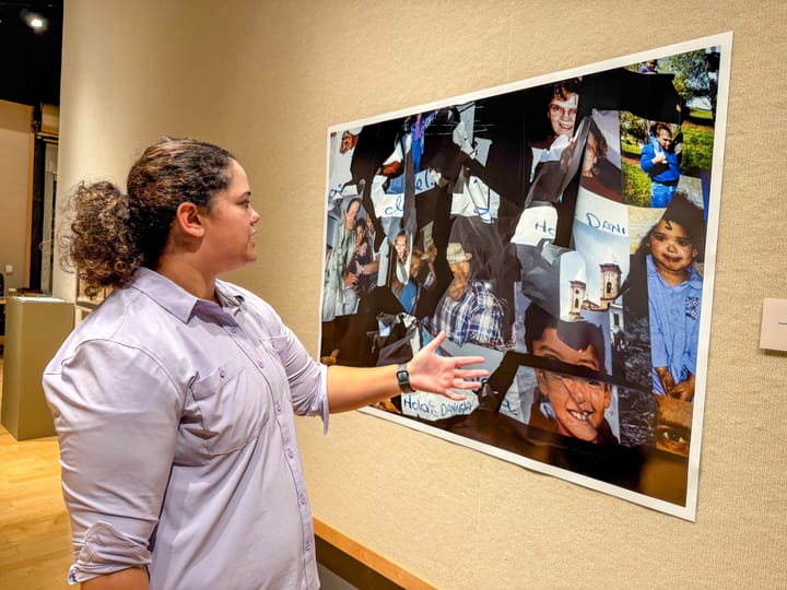 “Hola Daniela”: Alumna returns to share her story through art