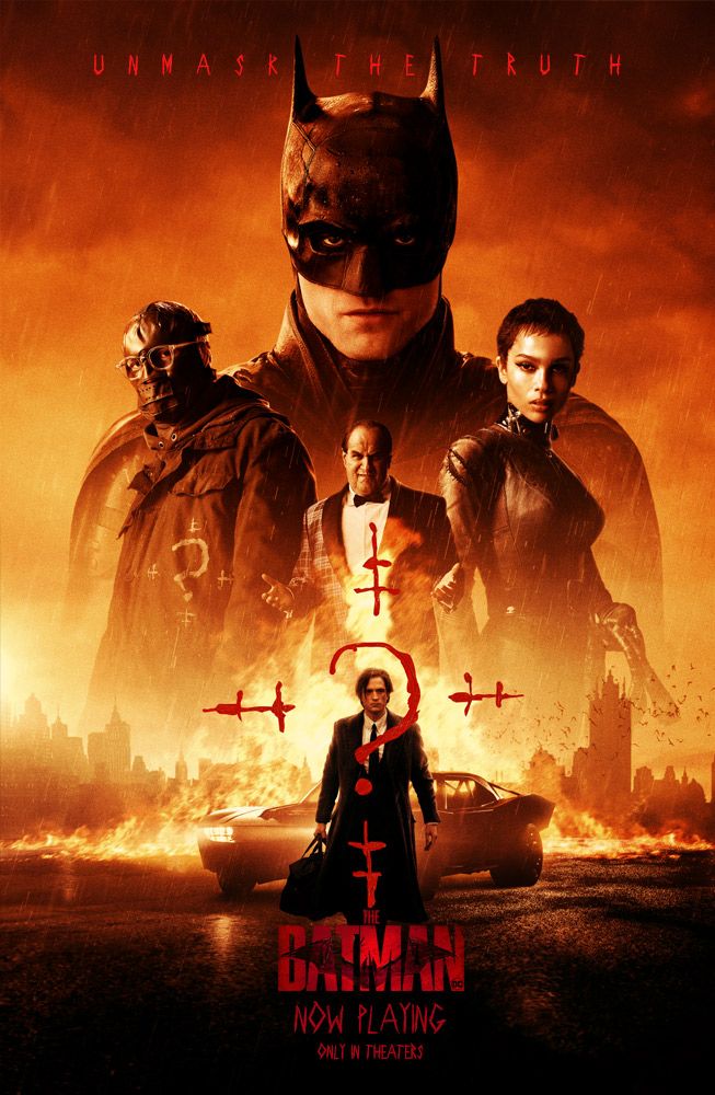 The Dark Knight battles former personas in new film
